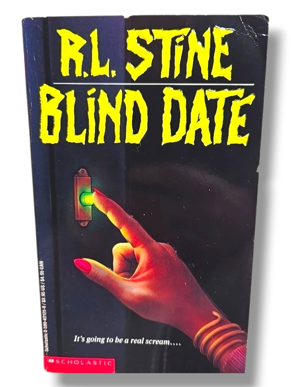 Blind Date R.L. Stine 1988 Vintage YA Horror Point Paperback Thriller Book